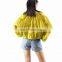 NAPAT Woman Long Sleeve Bohemian Elastic Bottom Summer & Spring