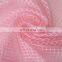 2015 High Quality Material For Garment Design Grid Organza