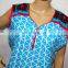 Indian Handmade Summer Tunic Top Kurti Block Print