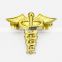 Manufacturers china wholesale magnetic back gold angel lapel pin