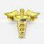 Manufacturers china wholesale magnetic back gold angel lapel pin