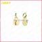 Custom Branding Logo with Laser Engraved Teardrop Metal jewelry tags