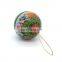 unique tins containers gift tin, tin can packaging with ball shape