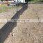 Silt fence with logo/weed barrier fabric for garden