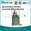 High quality plastic window Lock-hole groove processing machine