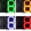 Shenzhen factory 24inch Outdoor Led 1 Digit number 7 segment led display for Electronic Digital Price Signs