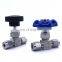 Chinese factory direct 1/4 needle valve stainless steel high pressure ball check valve