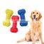 Amazon hot selling dog leaking bone feeder for teeth grinding cleaning toy