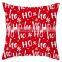 New Design Plain Cotton Christmas Throw Pillow Case Cover