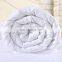 White Color Cotton Downproof Fabric Goose Feather Down Duvet Quilt
