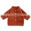 2344 Baby Girls Boutique Clothing Winter Turndown Collar Woolen Coat