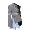 Patchwork Hit Color Irregular Notched Long Sleeve Asymmetrical Women's Blazer 2020 Fashion