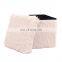 Customized Modern and fashion  Living room furniture plush Foldable storage ottoman folding stools