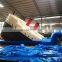 На продажу – переносной наружный inflatable Titanic (надувной ?Титаник?) синего цвета в виде корабля, представляющий собой водный горку с бассейном
