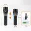 Potente Recargable tactical Aluminium Alloy Flashlight 2000 Lumen Zoomable Xml T6 Led Linterna
