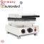 commercial electric custom plate waffle cone maker egg waffle making machine