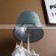 American creative horse shape design hotel table decorative resin modern desk lamps with green lampshade