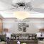 Simple and stylish modern upscale restaurant Kiba fan lights ceiling fan light chandelier shop decoration fan