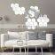 Small square mirror wall decoration