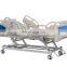 Portable Casters 3 Function Adjustable Folding Clinic Furniture Electric Medical Patient Nursing Hospital Bed