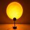 Led Rainbow Sunset Projection Floor Lighting Nordic Corner Rotatable Dreamy Living Room Stand Light Bedroom Projector Floor Lamp