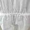 White Waterproof SF Anti-static Microporous Disposable Protective Safety Coveralls With Hood