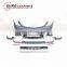 S class w222 s63 2014-2017y pp material body kit front and rear bumper side shirts light cover car parts