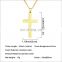 Stainless Steel Cross Bible Religion Ornament Christian Crucifix Necklace