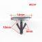 Auto spare parts plastic fastener clips for Toyota 75395-33030