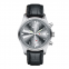 stainless steel fashion wrist watch man quartz watches multi-function genuine leather watch