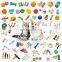 Wholesale Custom Eco Friendly Iq Training Rubber Plush Squeak Rope Interactive Pet Toys Dog Chew Toys Pet