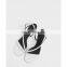 Fancy good quality design women high block heel asymmetric strap cylindrical heels sandals shoes other color are available