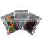 Smell Proof Bags Resealable Mylar Bags Clear Zip Lock Food Candy Storage Bags Holographic Rainbow Color Snowflake