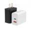 Mobile Phone Chargers, QC3.0 + PD Type C Travel Adapter, Wall Charger, GaN Charger