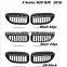 Black Silver diamond Front Kidney Grille Fit for BMW G30 G38 New 5 Series 2017-