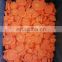 Sinocharm BRC A Approved Frozen Vegetable diameter 3-4.5CM and thickness 7-9MM  IQF Carrot Crinkle Cut Frozen Carrot