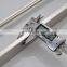 Wall mounted chromed bathrooms accessories stainless steel square double hanger towel bars rack holder set metal