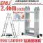 Multi-function ladder 4X2 with Big Hinge