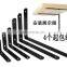High Quality Custom L-Shape Holders Metal Slatwall Mount Floating Shelf Bracket