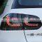 Landnovo  body parts upgrade car new design led taillight for 10-12 vw golf 6 mk6 led taillight sequencel daynamic light