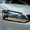 landnovo Auto car body part front LED head lamp for VW POLO 2011-2018 LED head light