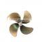 4 blade propeller marine propeller for speed boat