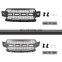 LED Lights Matte Black Front Mesh Style Grill Fit For Ford F150 2018 2019