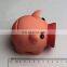 Cheap Unbreakable Wholesale Custom PVC Pig Shaped Money Saving Box Plastic Piggy Bank