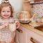 Hot Sale Love Heart Tea Set With Box Rattan Boho toy Kid Doll Toy Tea Cups & Sets Vietnam Manufacturer