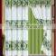 100% Polyester Luxury Window Curtain With Fancy Valance