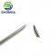 Shomea Customized  length  11G-28G 316L Stainless Steel bent tip needle with metal base