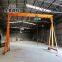 1 Ton Free Standing Electric Wire Rope Hoist Cantilever Swing Arm Jib Crane