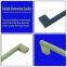 Knurled Cabinet Handles Cabinet Pulls Aluminum Handles Knurled Drawer Pulls Gold and Black Oxidation Finish with Diamond Pattern