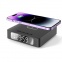 15 W Fast Charger Wireless Charging Alarm Clock Dual Function Charger Efficient and Convenient Charging ABS